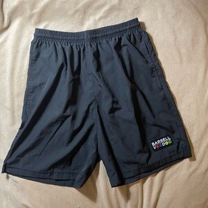 Barbell Voodoo Black Athletic Shorts